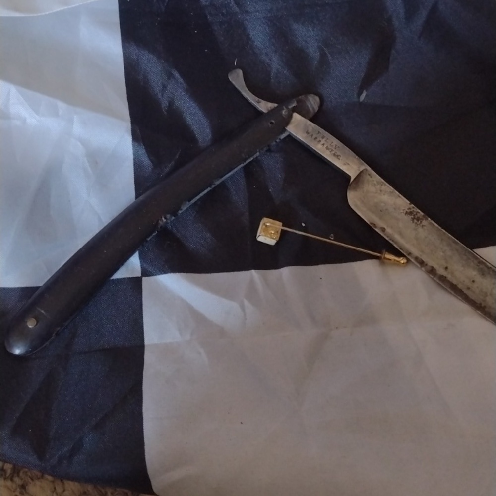 Antique Hessen Germany Straight Razor